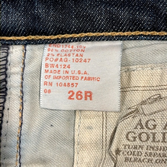 ADRIANO GOLDSCHMIED Premiere Skinny Straight Jeans Medium Wash Denim Women’s 26 - Picture 11 of 11